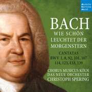 Wie schön leuchtet der Morgenstern Bach, Johann Sebastian 0198028001922