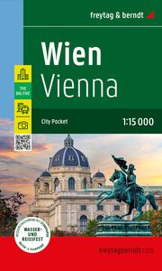 Wien, Stadtplan 1:15.000, freytag & berndt freytag & berndt 9783707922318