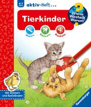 Wieso? Weshalb? Warum? aktiv-Heft: Tierkinder Stefan Richter 9783473326938