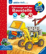 Wieso? Weshalb? Warum? aktiv-Heft: Fahrzeuge auf der Baustelle Sebastian Coenen 9783473329519