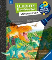 Wieso? Weshalb? Warum? Leuchte und entdecke: Dinosaurier (Taschenlampen-Buch mit Folien und Klappen) Gernhäuser, Susanne 9783473600458