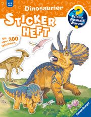 Wieso? Weshalb? Warum? Stickerheft: Dinosaurier Stefan Richter 9783473326778