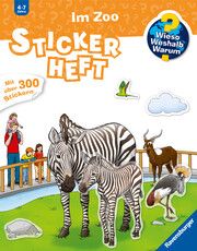 Wieso? Weshalb? Warum? Stickerheft: Im Zoo Yousun Koh 9783473329434