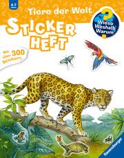 Wieso? Weshalb? Warum? Stickerheft: Tiere der Welt Ute Simon 9783473329632