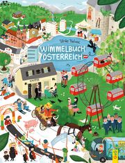 Wimmelbuch Österreich Ulrike Halvax 9783707425529