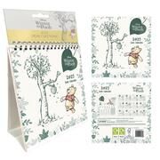 Winnie the Pooh 2025 Tischkalender, 29,7x42cm, Kinderbuch-Klassiker-Kalender für Fans, Monatsübersicht für Familien, mit Winnie Pooh Motiven  9781804231845