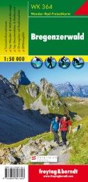 WK 364 Bregenzerwald, Wanderkarte 1:50.000 Freytag-Berndt und Artaria KG 9783850847643