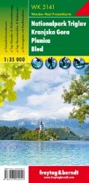 WK 5141 Nationalpark Triglav - Kranjska Gora - Planica - Bled, Wanderkarte 1:35.000 Freytag-Berndt und Artaria KG 9783707904949