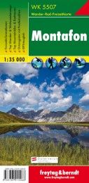 WK 5507 Montafon, Wanderkarte 1:35.000 Freytag-Berndt und Artaria KG 9783707915068