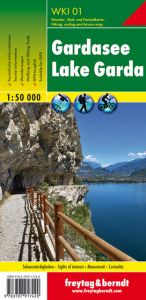 WKI 01 Gardasee, Wanderkarte 1:50.000 Freytag-Berndt und Artaria KG 9783707917420