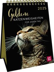 Wochenkalender 2025: Goldene Katzenweisheiten für jeden Tag  4036442012116