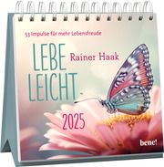 Wochenkalender 2025: Lebe leicht Haak, Rainer 4251693903796