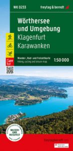 Wörthersee und Umgebung, Wander-, Rad- und Freizeitkarte 1:50.000, freytag & berndt, WK 0233 freytag & berndt 9783707919400