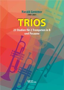 Trios 23 Studien für 2 Trompeten in b und Posaune