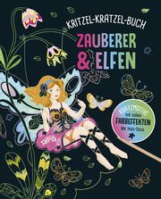 Zauberer und Elfen - Kritzel-Kratzel-Buch  9783625191902