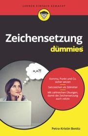 Zeichensetzung für Dummies Bonitz, Petra-Kristin 9783527718658