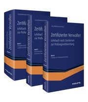 Zertifizierter Verwalter 1-3 Oliver Elzer/Alexander C Blankenstein 9783648166901