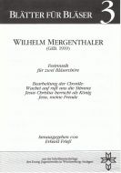 Wilhelm Mergenthaler (Geb. 1919)