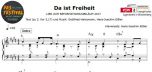 Einzelstimme - Da ist Freiheit - Klavier (PDF)