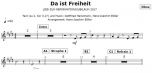 Einzelstimme - Da ist Freiheit - Oboe (PDF)